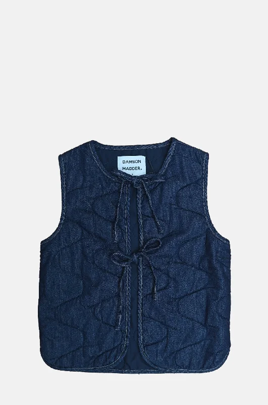 Tilly Gilet Dark Indigo Denim