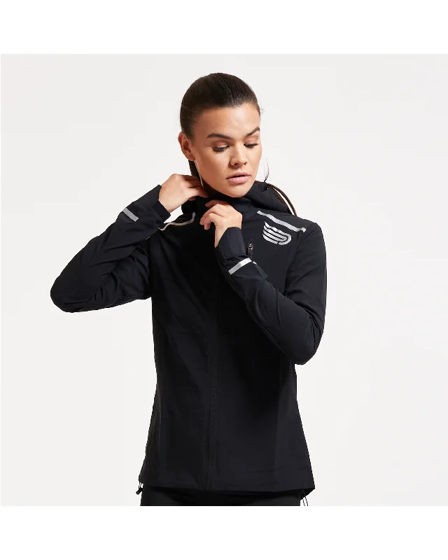 Pressio Ecolite Run Jacket - Black